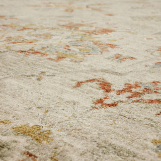 Karastan Adalia Tunceli Cream Area Rug Close Up 