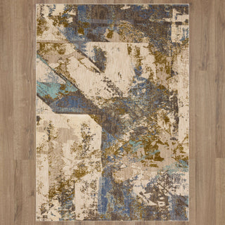 Karastan Vanguard by Drew and Jonathan Home Venerable Smokey Grey Area Rug and 