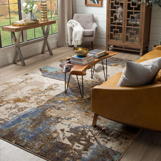 Karastan Vanguard by Drew and Jonathan Home Venerable Smokey Grey Area Rug Featured