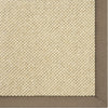 Karastan Modern Classics Venus Sand Area Rug Swatch Image -  Canvas Border - Shitake