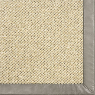 Karastan Modern Classics Venus Sand Area Rug Swatch Image -  Leather Border - Avion Drizzle