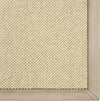 Karastan Modern Classics Venus Sand Area Rug Swatch Image -  Leather Border - Chatham Mushroom