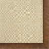 Karastan Modern Classics Venus Sand Area Rug Swatch Image -  Leather Border - Vintage Toffee