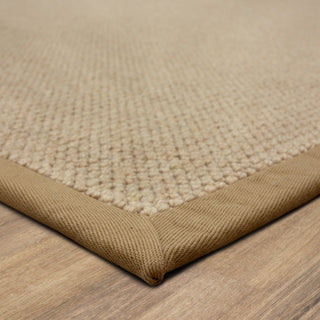 Karastan Modern Classics Venus Sand Area Rug Main Image -  Canvas Border - Beige