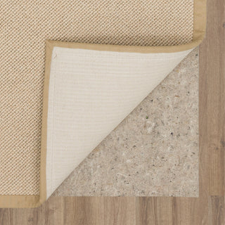 Karastan Modern Classics Venus Sand Area Rug Back Image -  Canvas Border - Beige