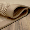 Karastan Modern Classics Venus Sand Area Rug Main Image -  Leather Border - Chatham Mushroom