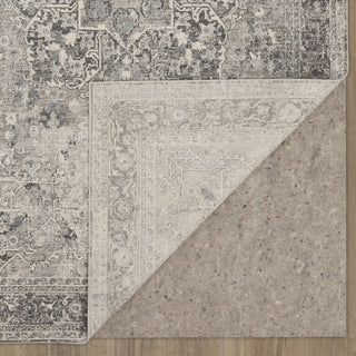 Karastan Tryst Verona Grey Area Rug Backing 