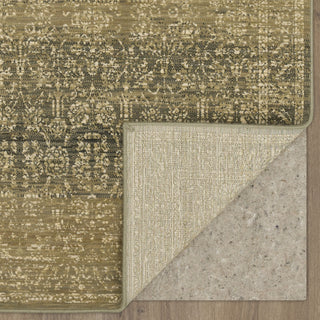 Karastan Titanium Verta Gray Area Rug Back Image