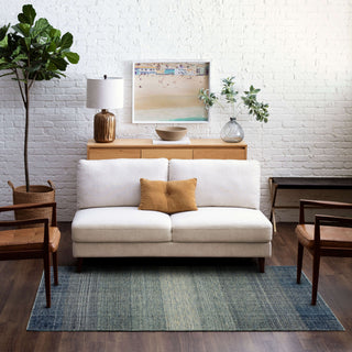 Karastan Wabi Sabi by Drew and Jonathan Home Denim Area Rug Featured