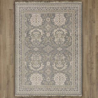 Karastan Paradigm Winsome Cornflower Area Rug on Wood 