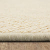 Karastan Modern Classics Wool Sisal Beber Berber Snow White Area Rug