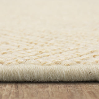 Karastan Modern Classics Wool Sisal Beber Berber Snow White Area Rug