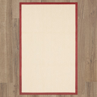 Karastan Modern Classics Wool Sisal Berber Snow White Area Rug