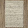 Karastan Tableau Zaza Ivory Area Rug Top Down On Wood Plank