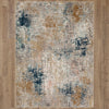 Karastan Rendition Zelig Dim Grey Area Rug by Stacy Garcia on Wood 