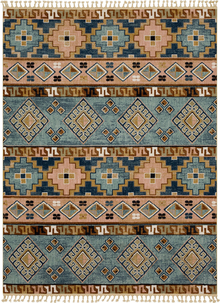 Karastan Rendition Zula Robin's Egg Blue Area Rug by Stacy Garcia Main Image