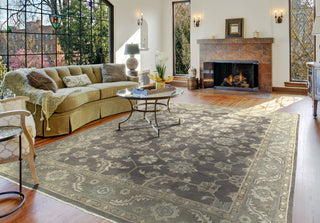 LR Resources Kareena 21001 Charcoal Area Rug Alternate Image Feature