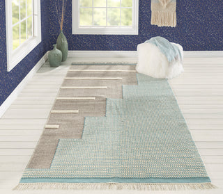 Momeni Karl KRL-1 Blue Area Rug by Novogratz