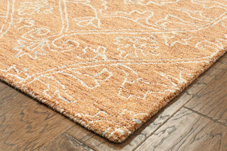 LR Resources Karma 21042 Rust Area Rug Alternate Image