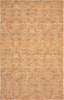 LR Resources Karma 21042 Rust Area Rug Main Image