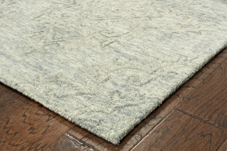 LR Resources Karma 21044 Md Blue Area Rug Alternate Image