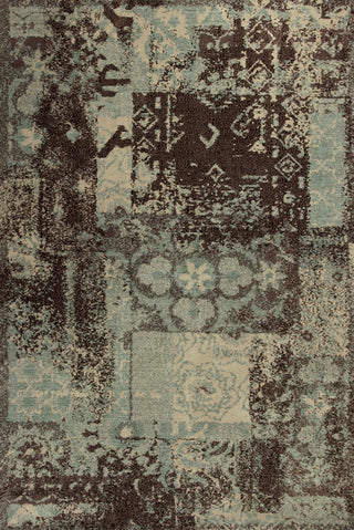 KAS Allure 4053 Blue/Mocha Palette Area Rug Main Image