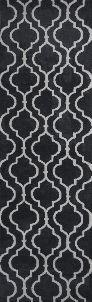 KAS Allure 4067 Charcoal Fiore Area Rug Round Image