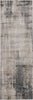KAS Aura 7201 Ivory/Grey Contra Area Rug Corner Image
