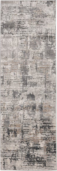 KAS Aura 7202 Grey Serenity Area Rug Corner Image