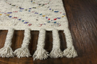 KAS Austin 225 Natural Boho Area Rug Round Image