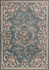 KAS Avalon 5602 Slate Blue Aubusson Area Rug Main Image