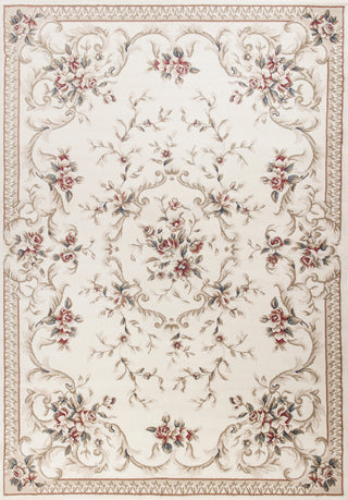 KAS Avalon 5606 Ivory Aubusson Area Rug Main Image