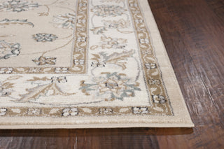 KAS Avalon 5609 Beige/Ivory Mahal Area Rug Round Image