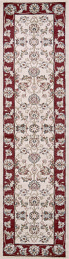 KAS Avalon 5613 Ivory/Red Mahal Area Rug Runner Image