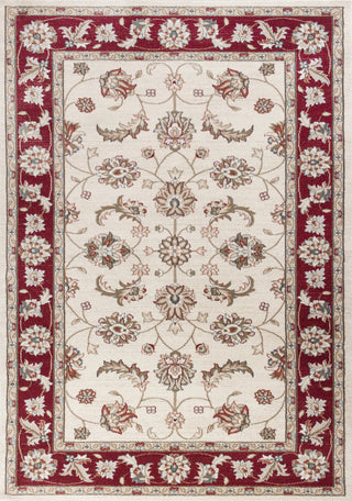 KAS Avalon 5613 Ivory/Red Mahal Area Rug Main Image