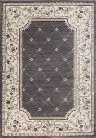 KAS Avalon 5615 Grey/Ivory Courtyard Area Rug Main Image