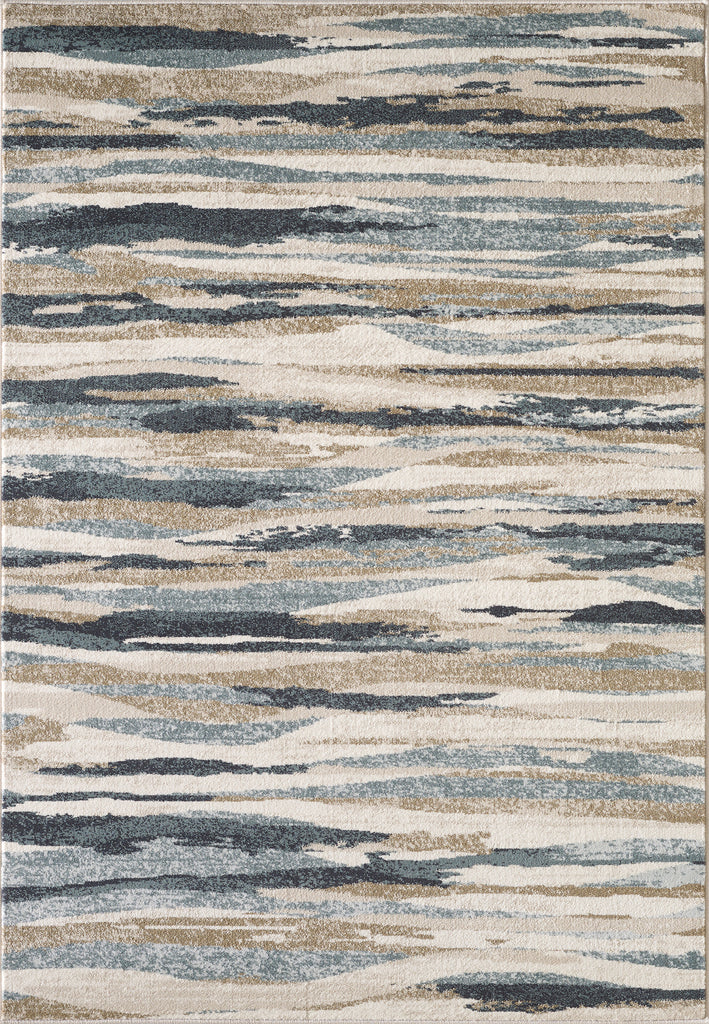 KAS Avalon 5620 Ivory/Blue Landscapes Area Rug