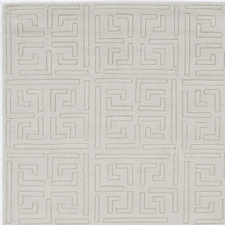 KAS Avery 1450 Ivory Cityscape Area Rug Corner Image