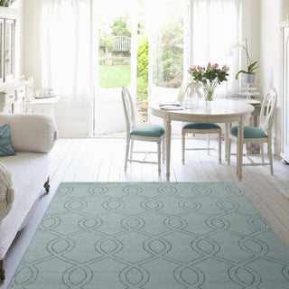 KAS Avery 1453 Ocean Ellison Area Rug Lifestyle Image Feature