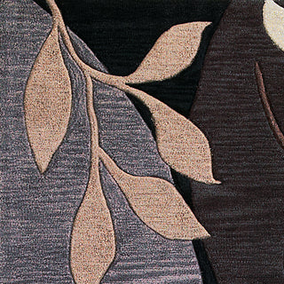 KAS Bali 2807 Plum/Black Mosaic Area Rug Lifestyle Image