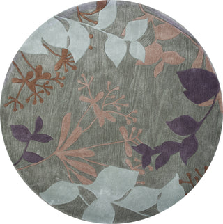 KAS Bali 2811 Frost Serenity Area Rug Round Image