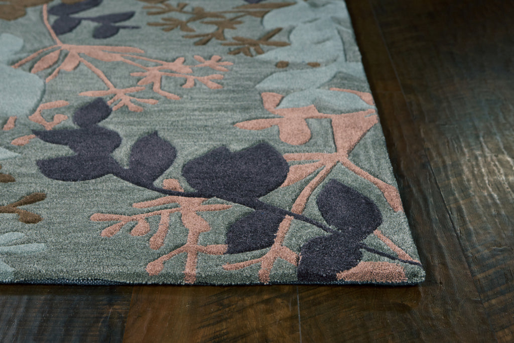 KAS Bali 2811 Frost Serenity Area Rug Runner Image Feature