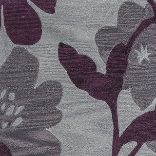 KAS Bali 2861 Grey/Plum Elegance Area Rug Lifestyle Image