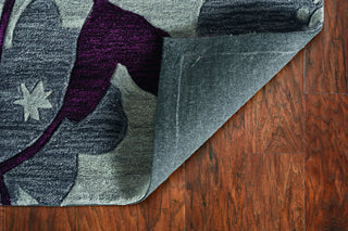 KAS Bali 2861 Grey/Plum Elegance Area Rug Lifestyle Image