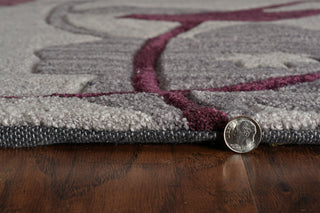 KAS Bali 2861 Grey/Plum Elegance Area Rug Main Image