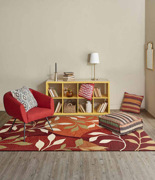 KAS Bali 2873 Rust Mosaic Area Rug Main Image Feature