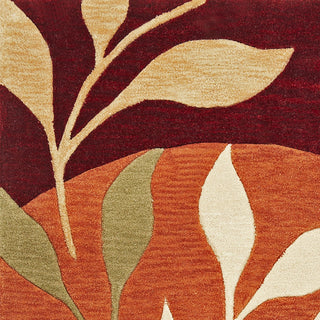 KAS Bali 2873 Rust Mosaic Area Rug Lifestyle Image