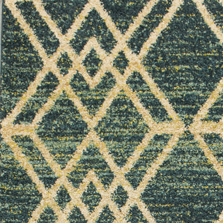 KAS Barcelona 4471 Teal Moderne Area Rug Lifestyle Image