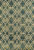 KAS Barcelona 4471 Teal Moderne Area Rug main image