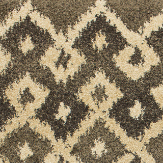 KAS Barcelona 4473 Smoke/Sand Villa Area Rug Corner Image